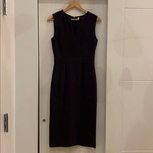 Tory Burch Fitted Sheath Dress, Navy Size 2